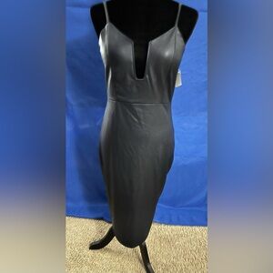 dark navy stretch dress